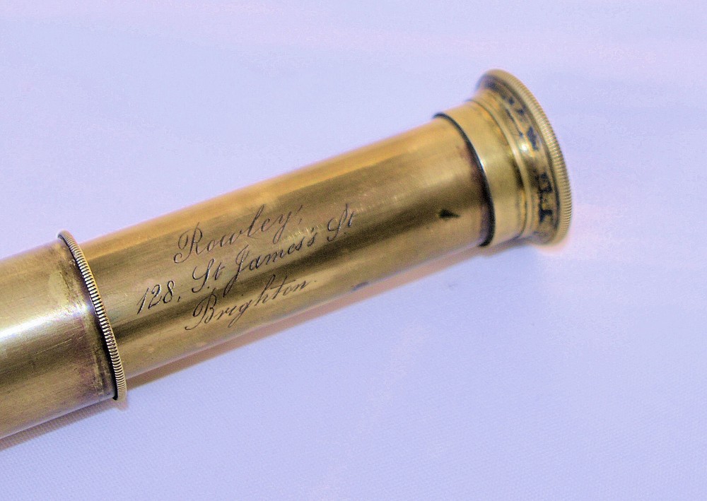 three draw presentation telescope, Brighton Athletics, 1862.