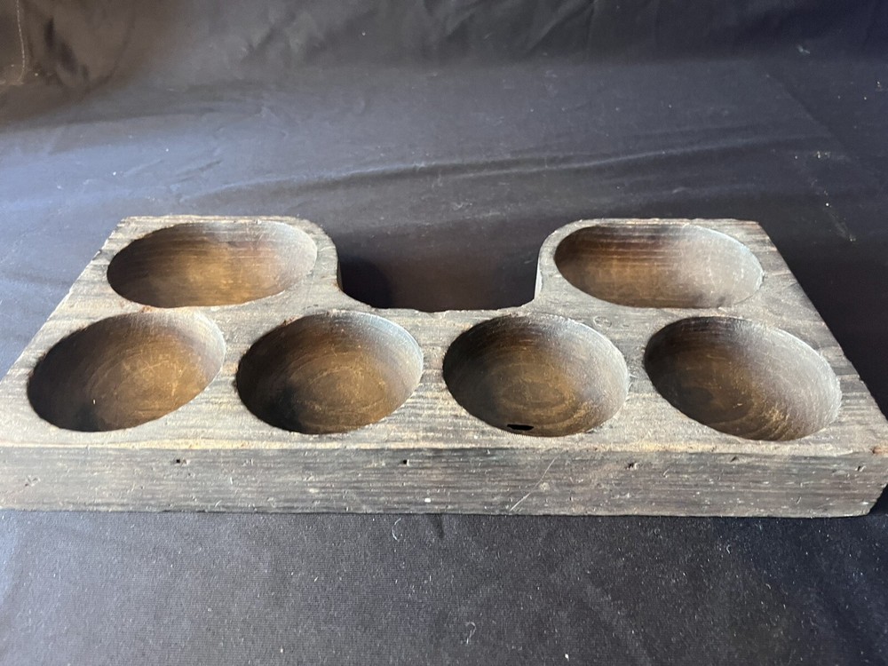 Hand Carved Wooden Organizer