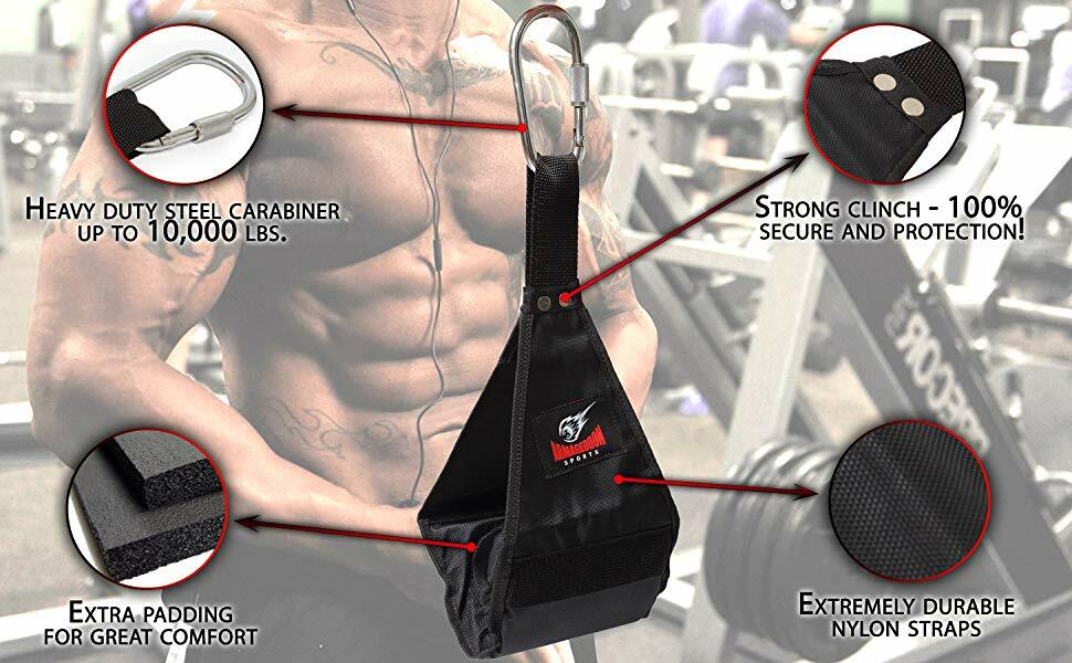 Premium Ab Slings Straps Pair - NEW WITH COSMETIC ISSUES