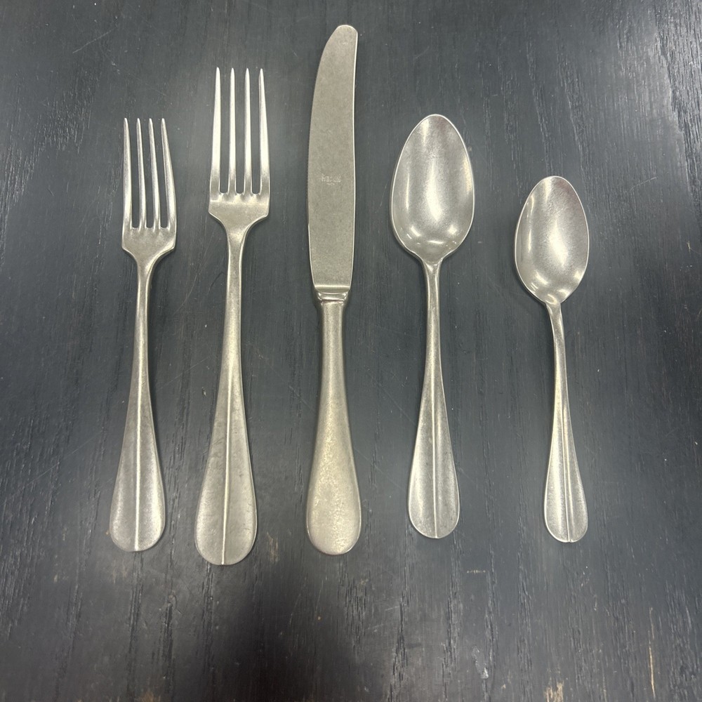 Metro Roma Peltro Stainless 5ps Placesetting