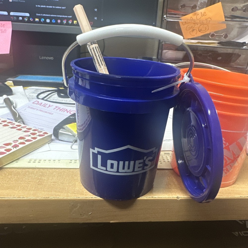 Lowe’s Mini Buckets with Lids – Set 3