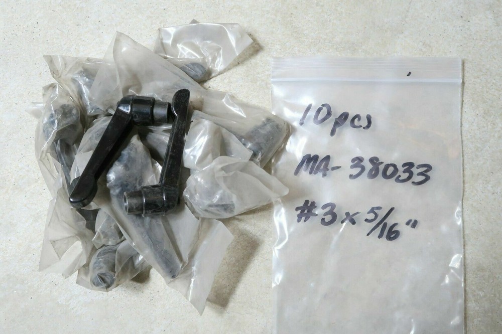 2 pcs MONROE ENGINEERING MA-38033, #3 x 5/16" Female Insert, Adjustable Handles