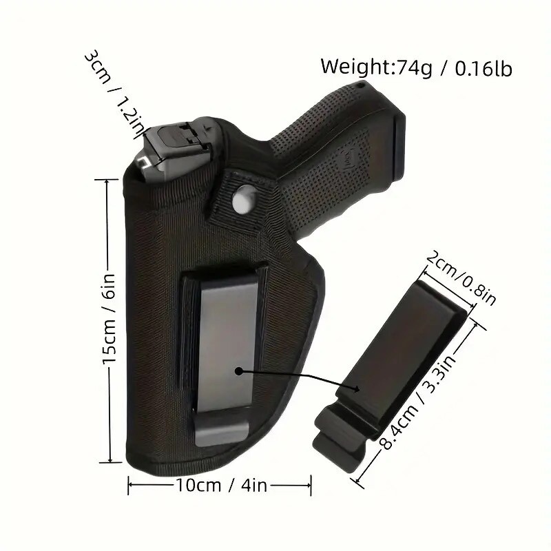 Gun holster for Ruger EC9s