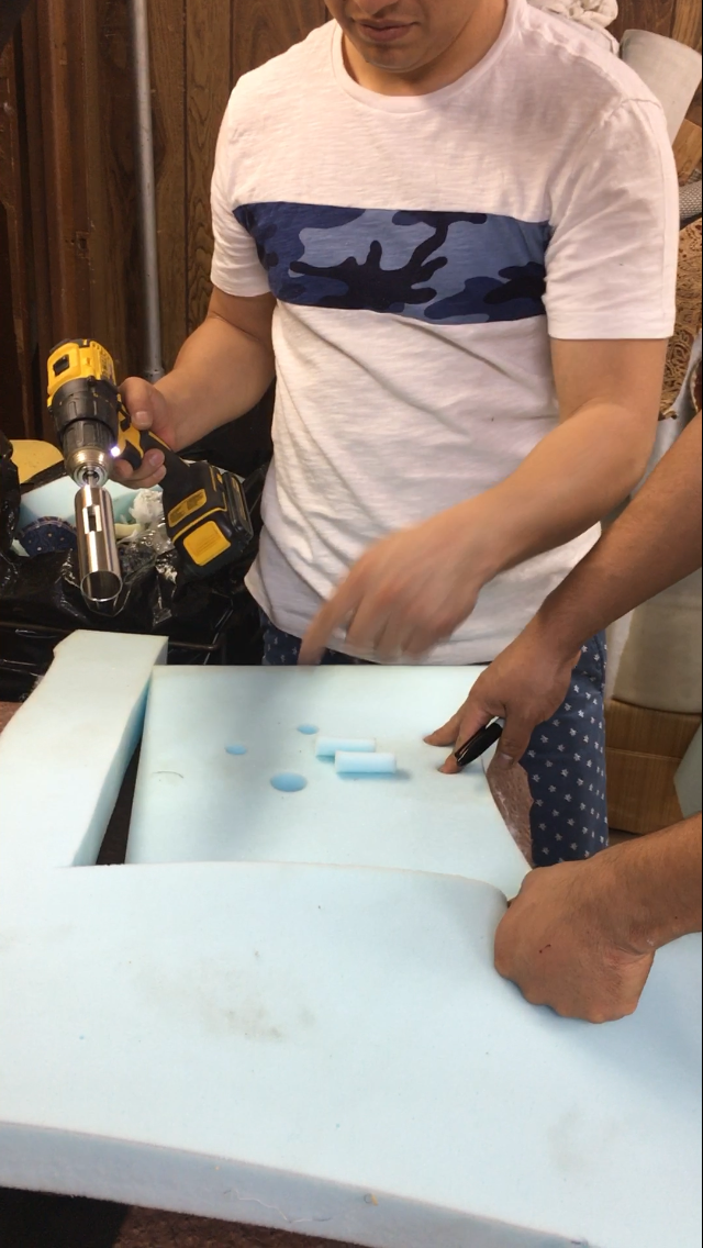 Foam Hole Cutter For Tufting .Diameter 1" =25 mm, Button Tufting . UPC901953