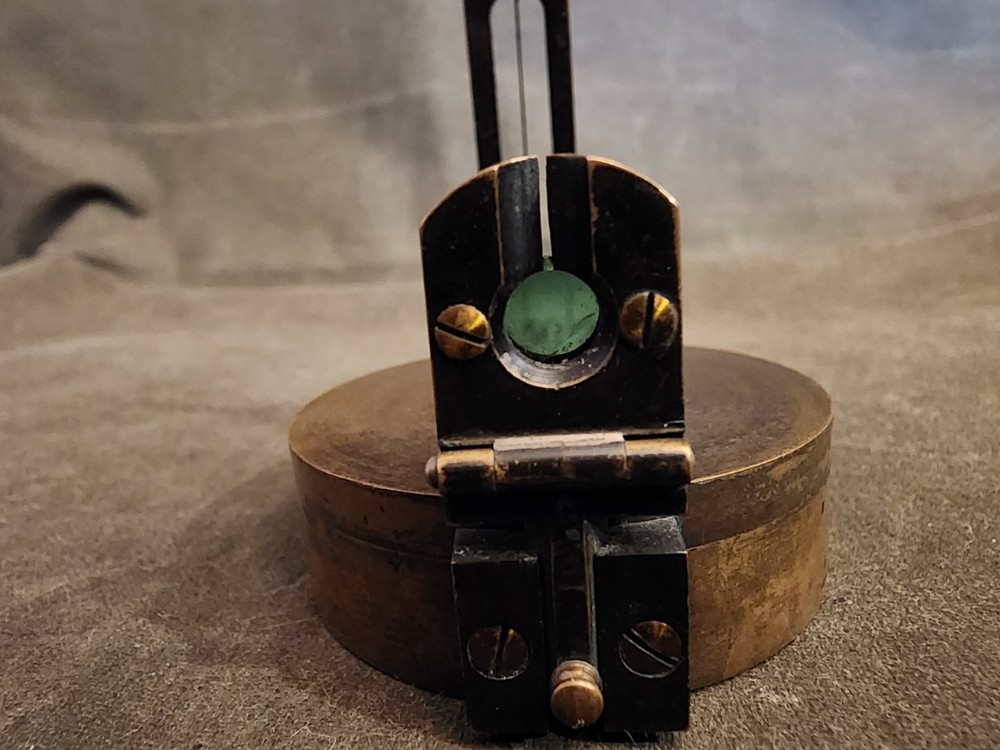 VINTAGE WWI BRASS KEUFFEL & ESSER COMPASS .