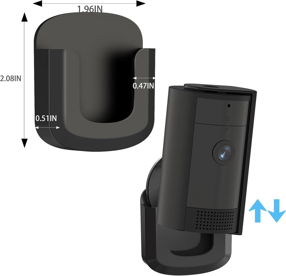 3-Pack No-Drill Wall Mount Bracket for Ring Indoor Cameras