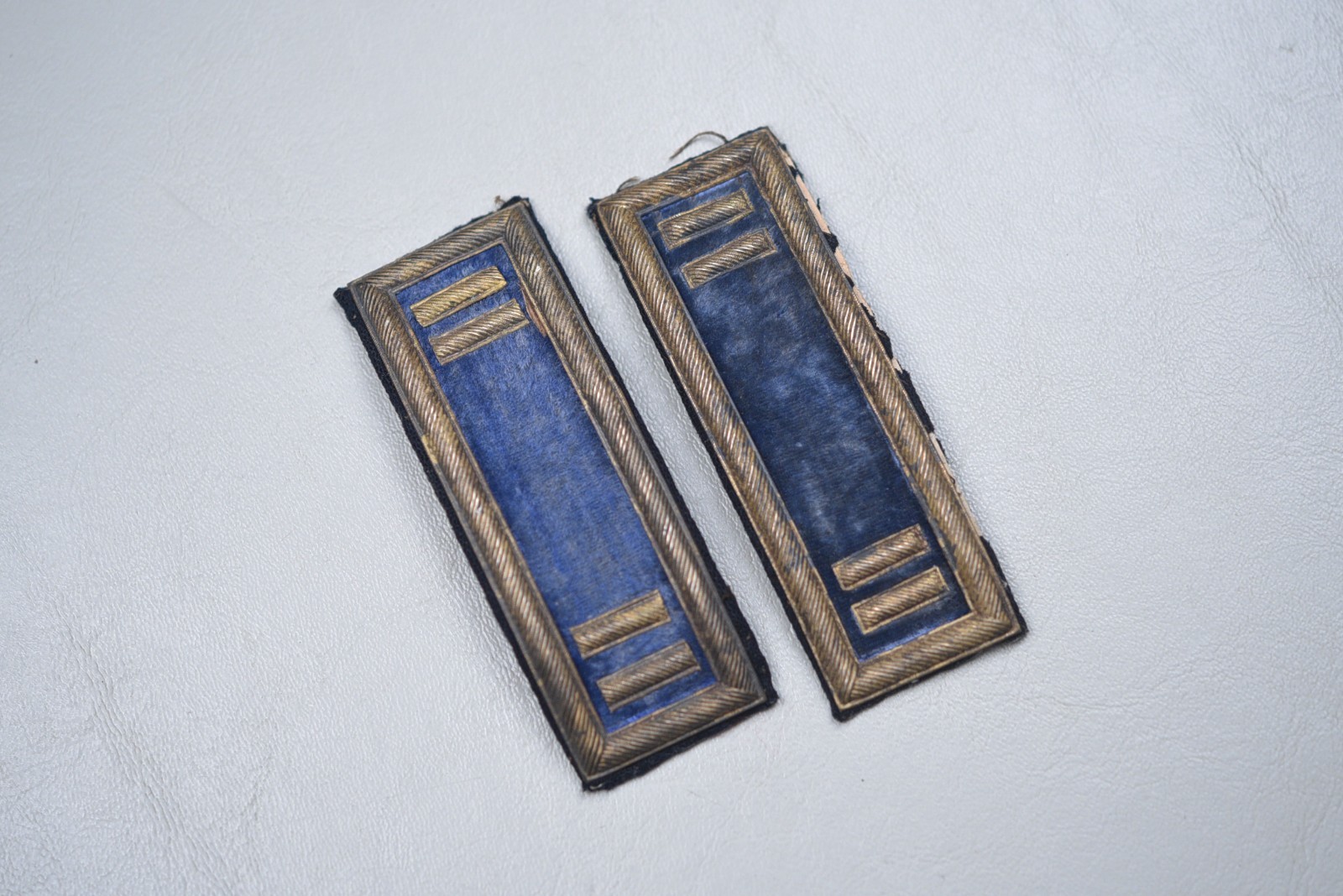 CIVIL WAR U.S. INFANTRY CAPTAIN S SHOULDER STRAPS - MATCHED PAIR