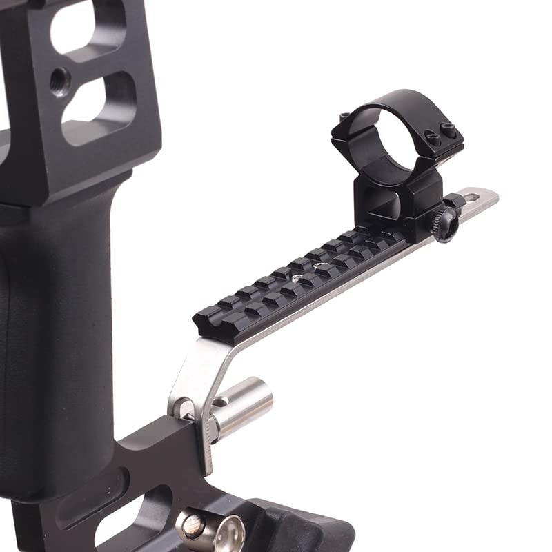 Archery Flashlight Mount Stabilizer - Compound Bow Light Holder Bracket Stabi...