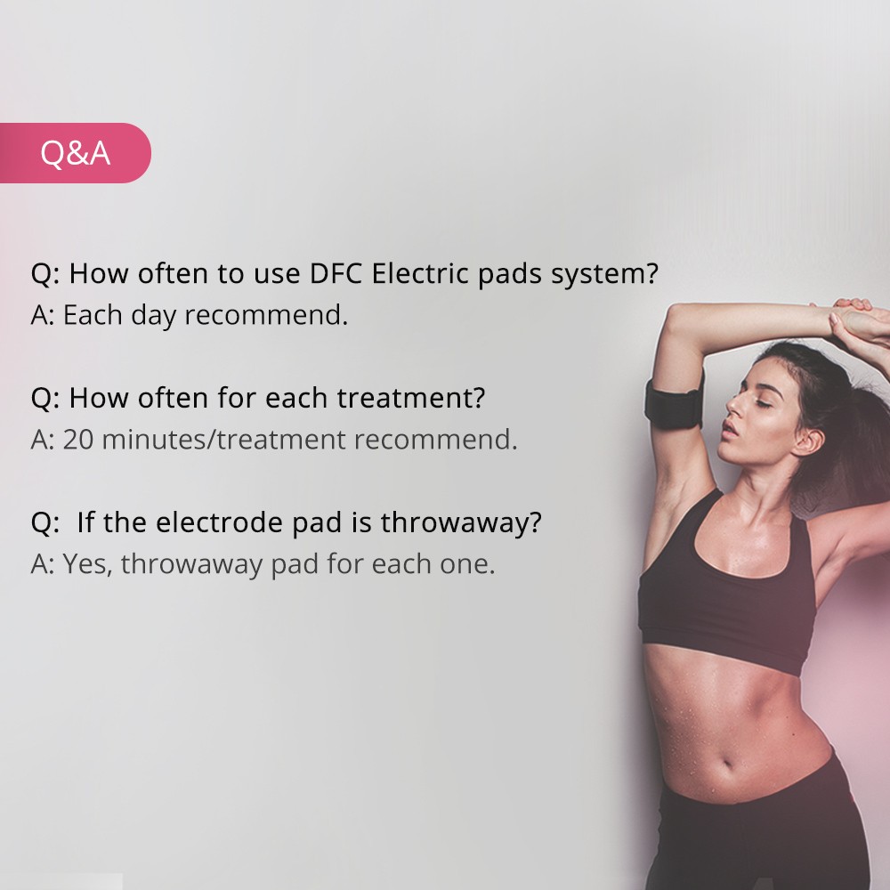 Microcurrent Face Body Shaper Tighten Slim Electrode Breast Stimulation Machine