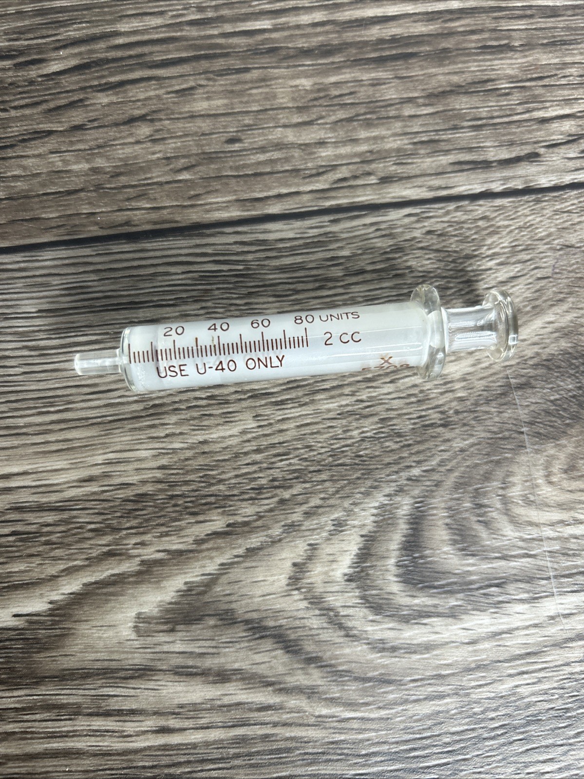 Vintage Glass Syringe Lot – 2cc 20cc 50cc – ACE BD Tomac – USA Made