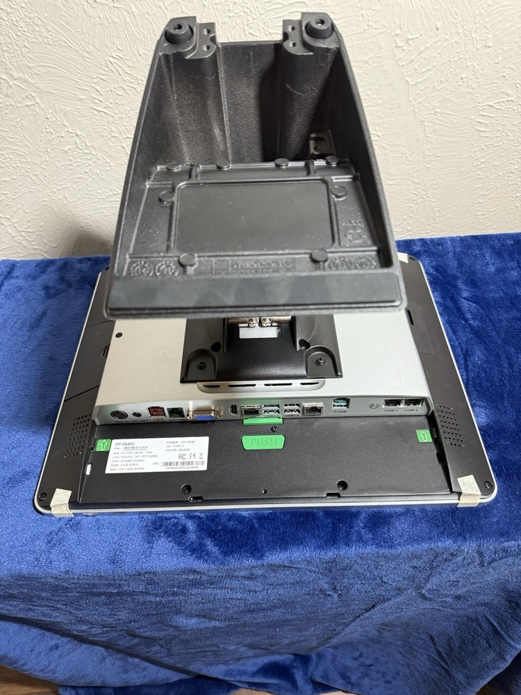 POS Touch Screen System Intel i5-4590TE 2.0GHz 15” LCD 128GB