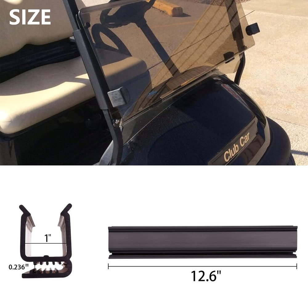 Golf Cart Windshield Retaining Clips Made by Durable Material and Installed Easi