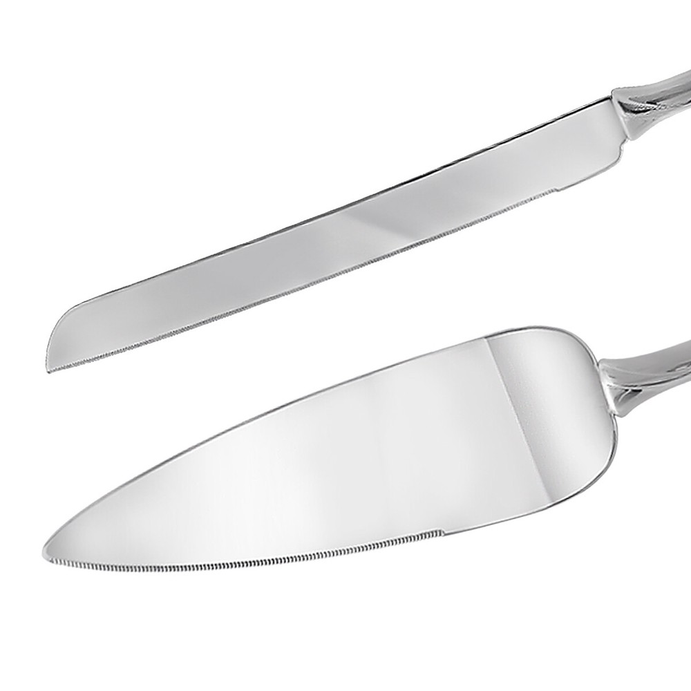 Wedding cake server & knife