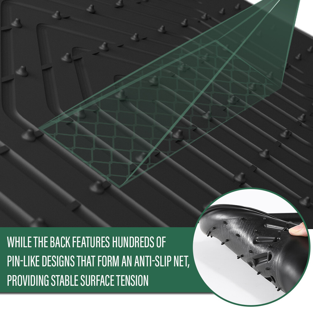 Fit For 2017-2023 Tesla Model 3 All Weather TPE Floor Mats Protection Liners