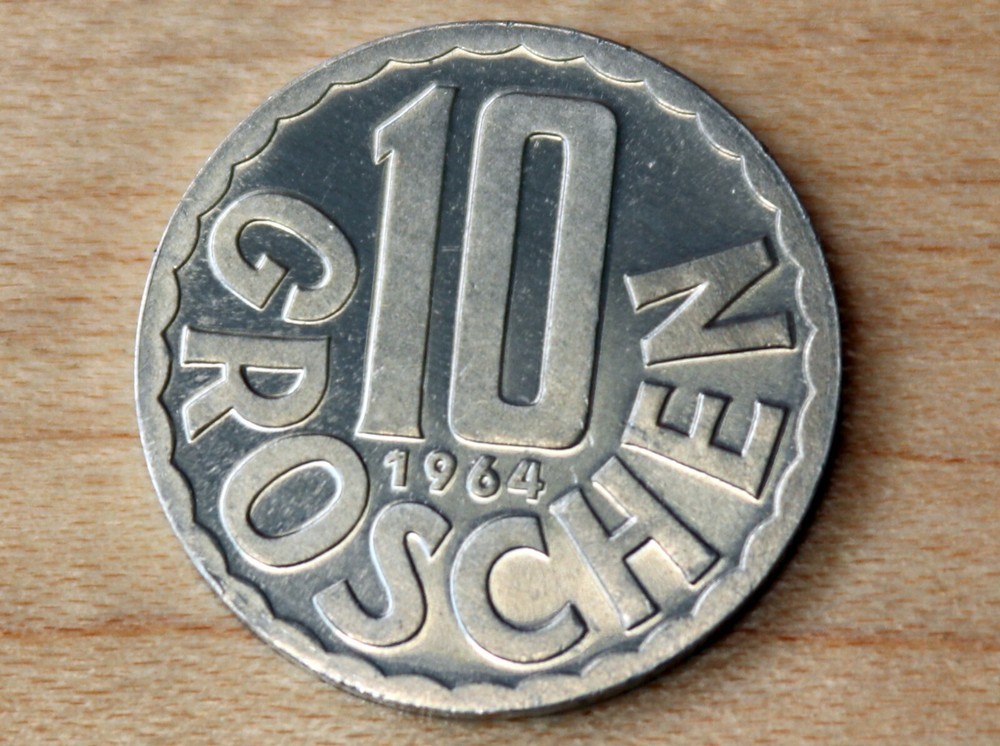 1964 Austria 10 Groschen