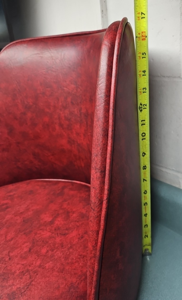 BENNINGTON BAR BUCKET REPLACEMENT SEAT HEAVY DUTY COMMERCIAL 18"W