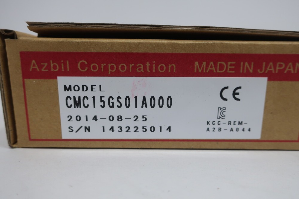 Azbil CMC15GS01A000 Temperature Controller 24v-dc