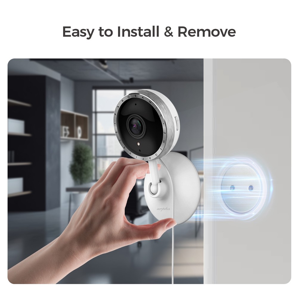 2K Indoor Security Camera WIFI PIR Night Vision Cloud Storage App Control P160