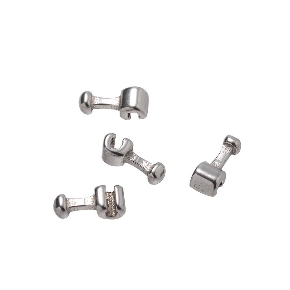 10pcs Orthodontic Crimpable Hook Sliding/Spiral Dental button traction hook Stop