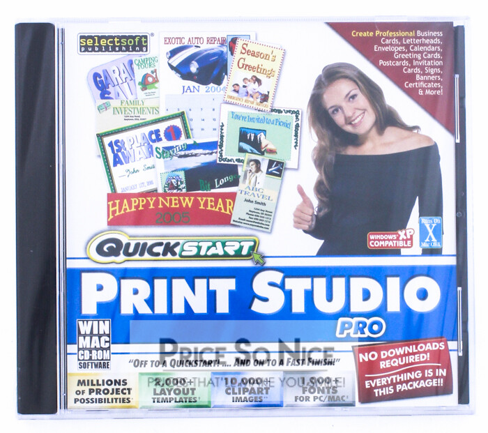 Quickstart Media: Fonts, Print Studio AND Logos & Identities