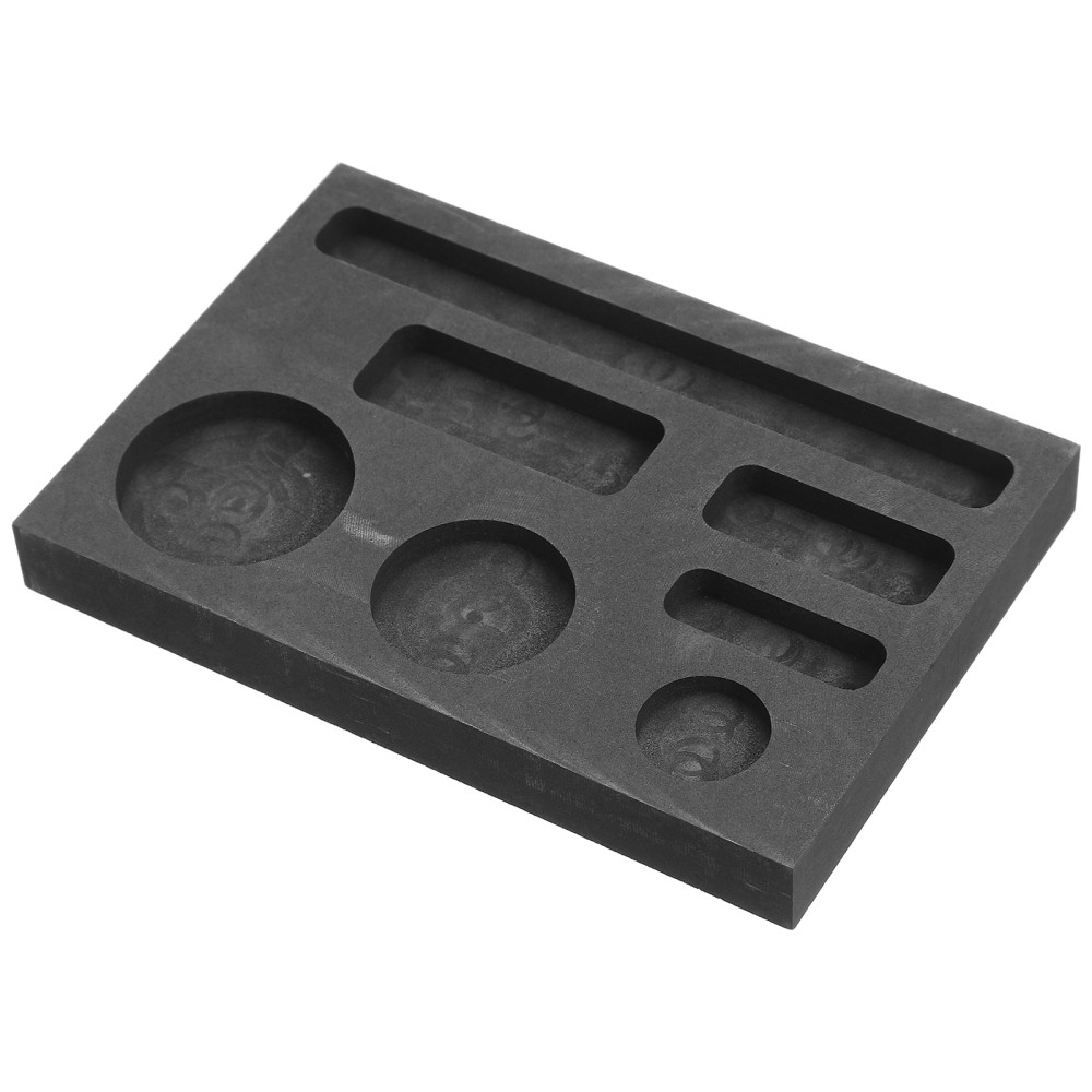 Graphite Mold: Graphite Casting Ingot Mold with 7-Slots Melting Casting