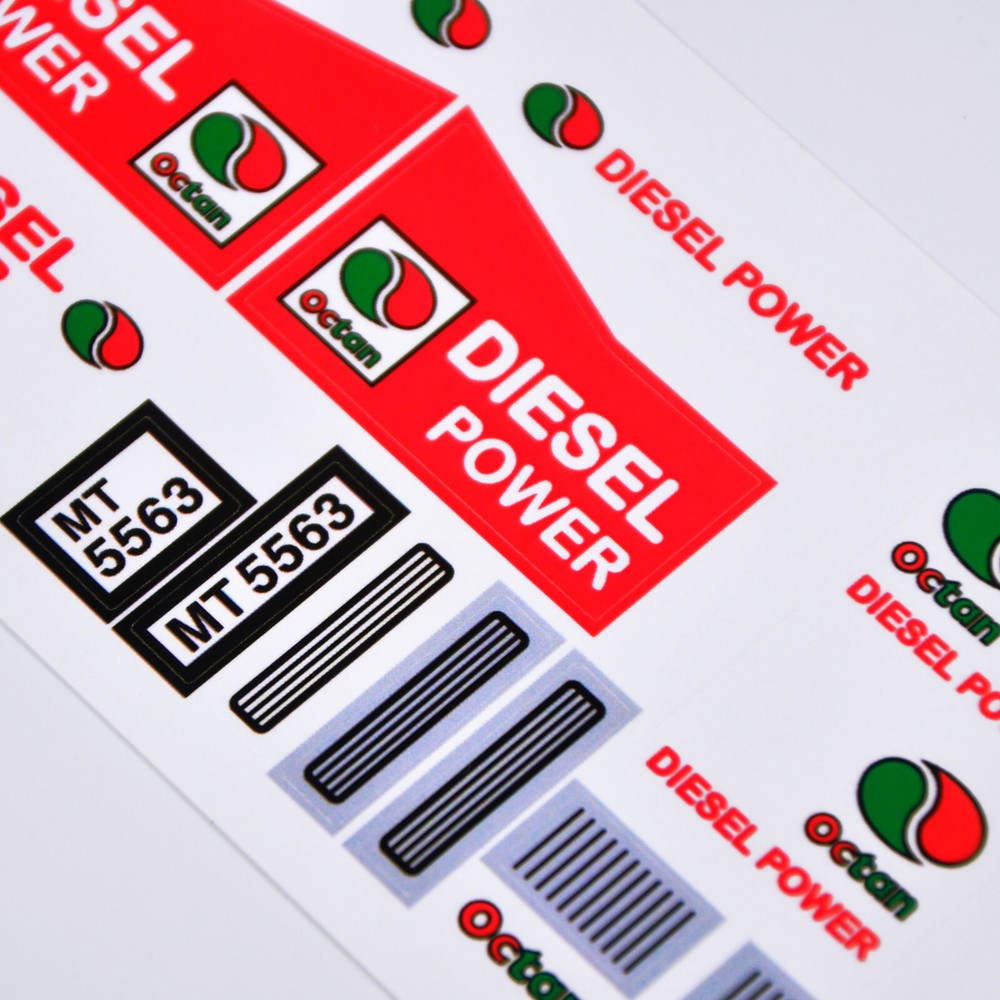 Replacement sticker for set 5563 Precut sticker