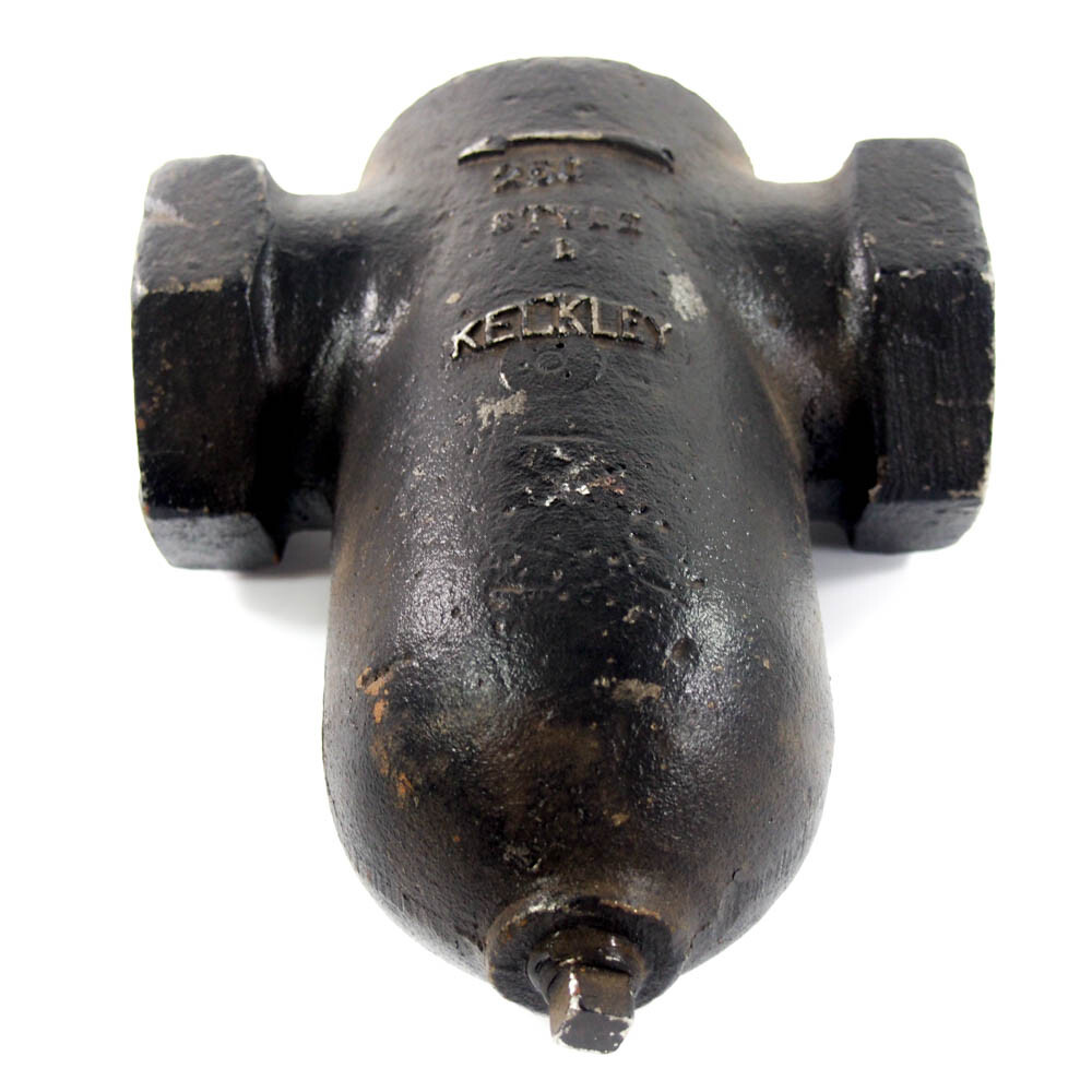 1-1/4" Pipe Cast Iron Basket Strainer -