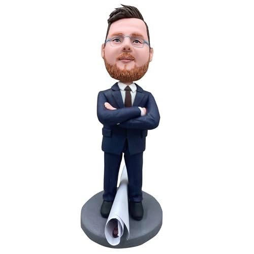Custom Bobblehead Figures Personalized from Picture, Fully Handmade Customized
