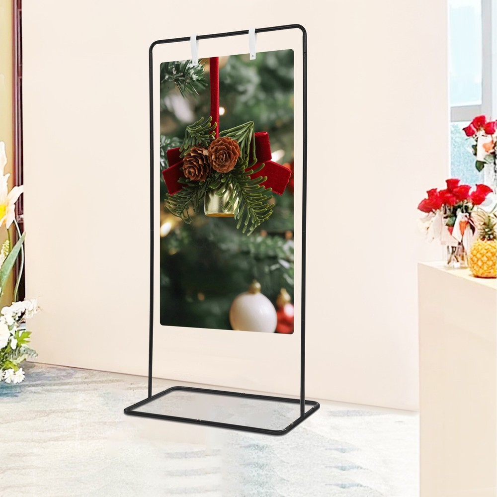 Display Stand for Wedding Sign Rectangular 175x80x50CM Black
