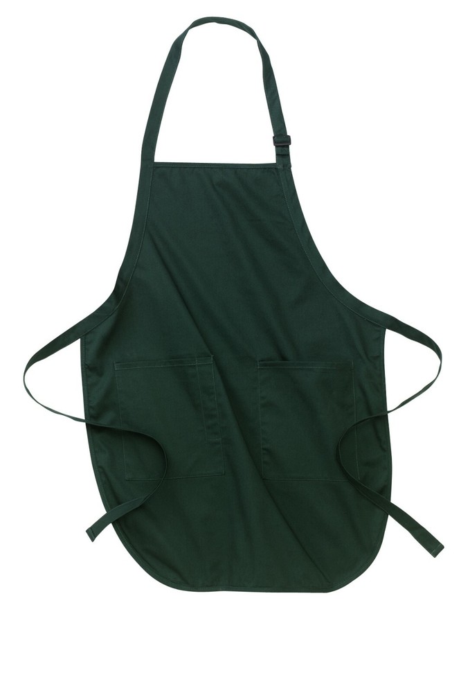 Port Authority Full-Length Apron with Pockets, Adjustable Neck
