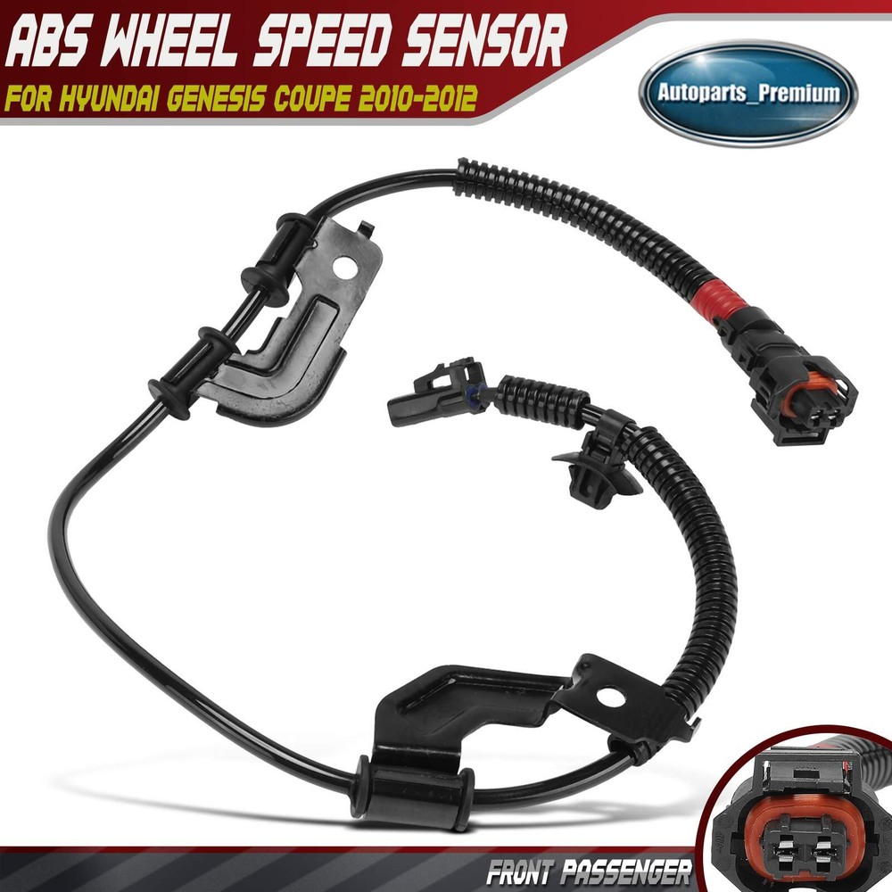 Front Passenger Side ABS Wheel Speed Sensor for Hyundai Genesis Coupe 2010-2012