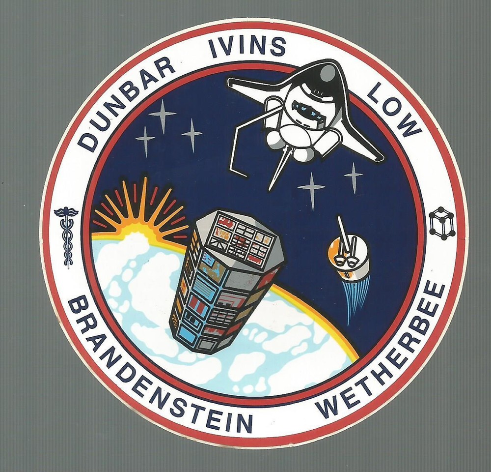 NASA SHUTTLE COLUMBIA STS-32  CREW PATCH SPACE DECAL STICKER 3 1/2"