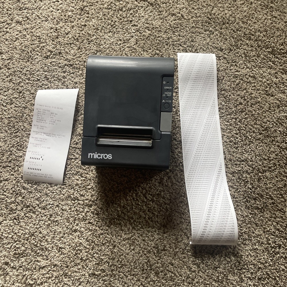 Epson Thermal Receipt Printer - TMT88V-Tested