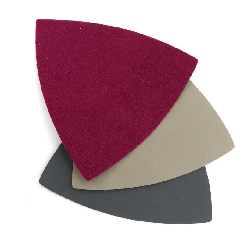 30pcs waterproof Triangle SandPaper - 90mm Hook Loop Sandpaper Disc Delta Sand