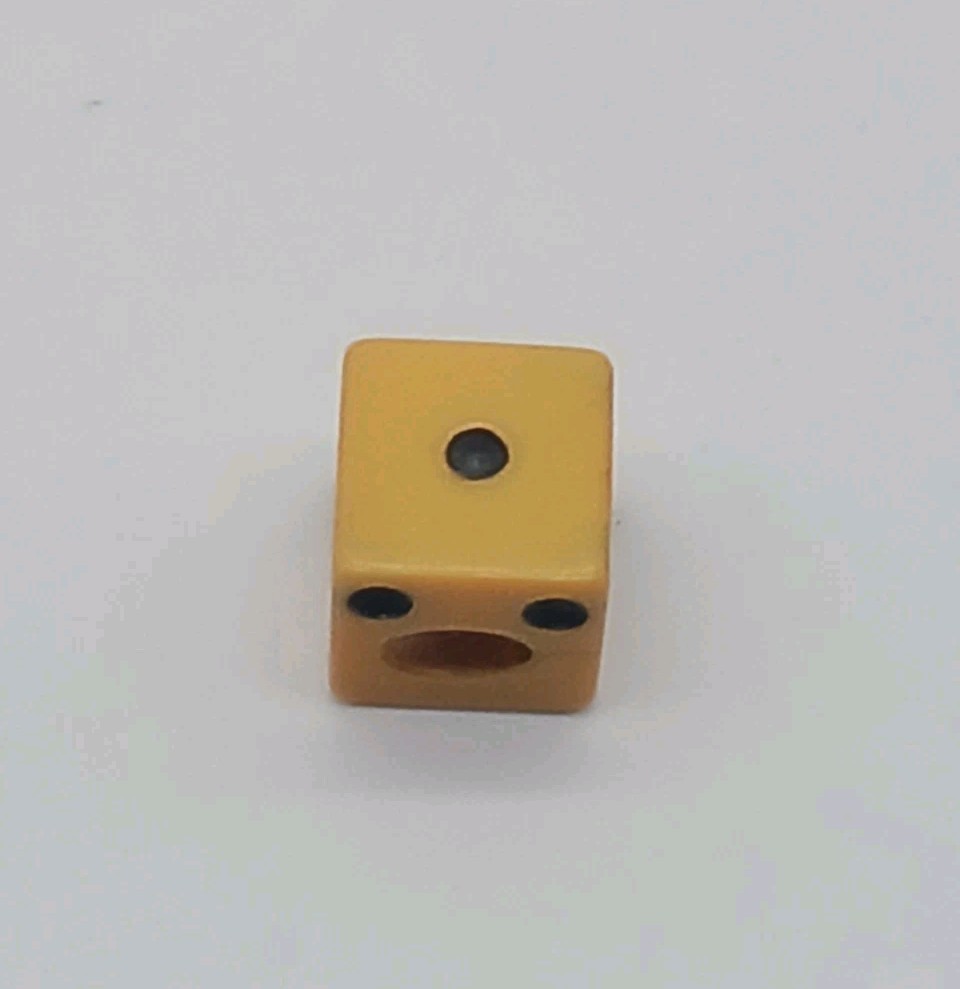 Vintage Bakelite Die Dice Bead Craft Replacement