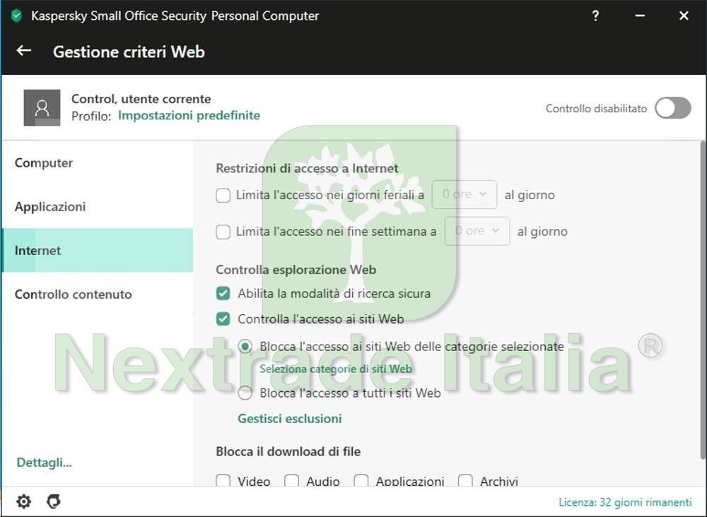 SMALL OFFICE SECURITY PC MAC ANDROID IOS 10 USERS 1 SERVER 1 YEAR