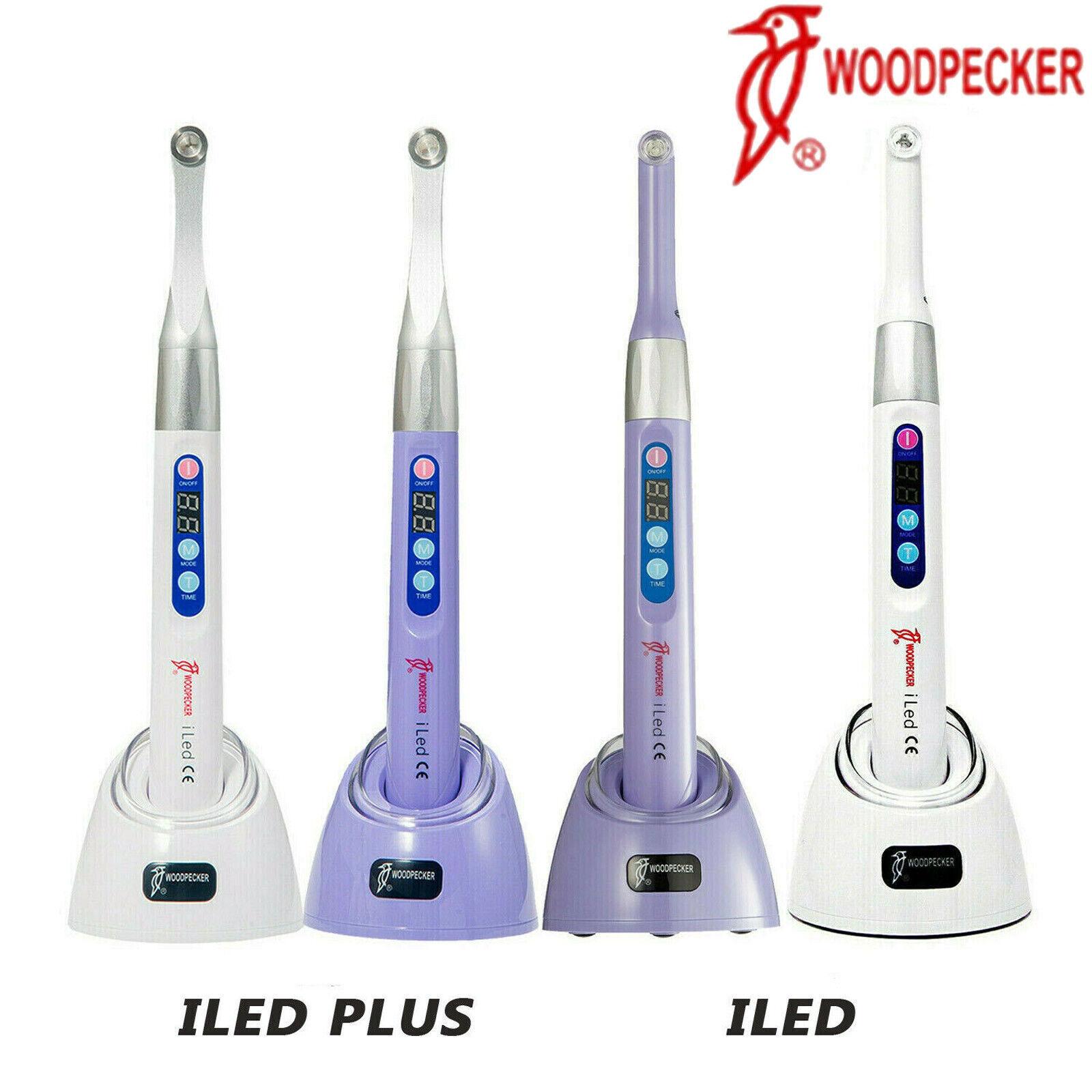 Woodpecker iLED/PLUS lampara led de fotocurado dental cura en 1 segundo 2500mW