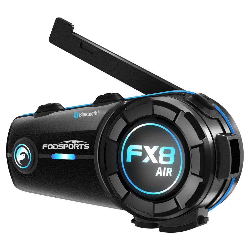 FX8 AIR Motorcycle Bluetooth Headset Helmet Intercom 1000m 2-Way Communication