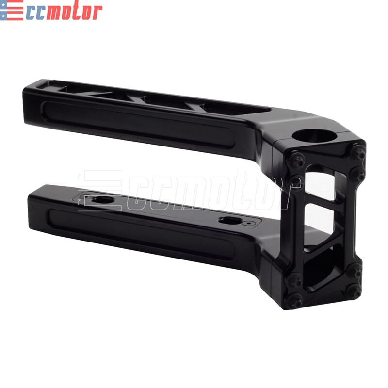 Club Style 1 1/8" Handlebar Riser For Harley Softail Touring 10" Pullback Riser