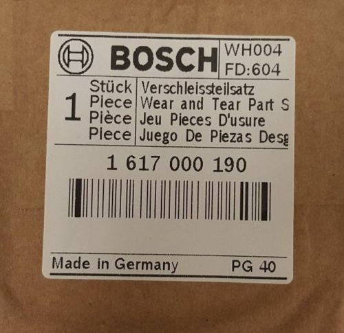 Bosch 11311 11316EVS 11317EVS Demo Hammer Service Kit Pack PART # 1617000190