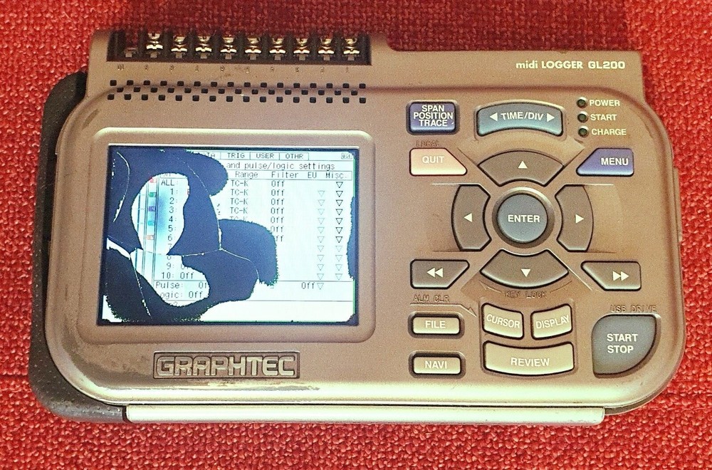 GRAPHTEC MIDI LOGGER GL200