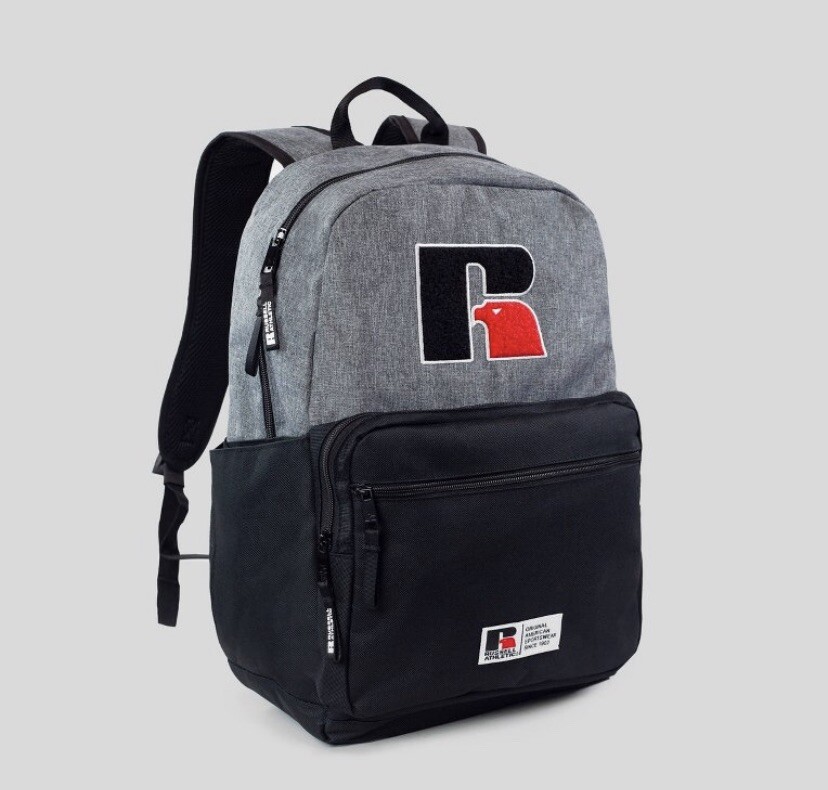 🔥NWT🔥 Russell Athletic 18” Backpack, Grey/Black