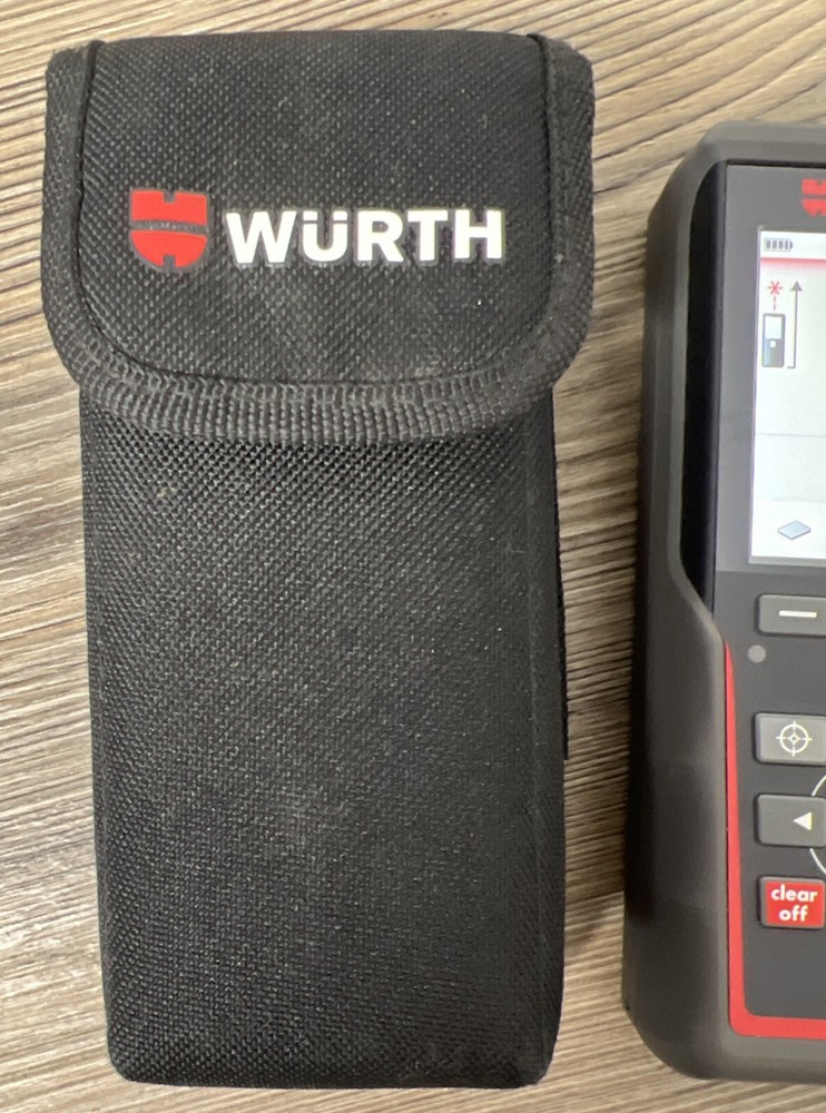 🔥Wurth🔥Bluetooth Enabled Professional Laser RANGE FINDER- Model # WDM 8-14