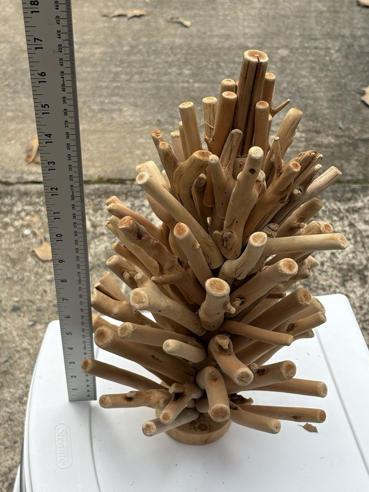 Table Top Driftwood Christmas Tree 16”