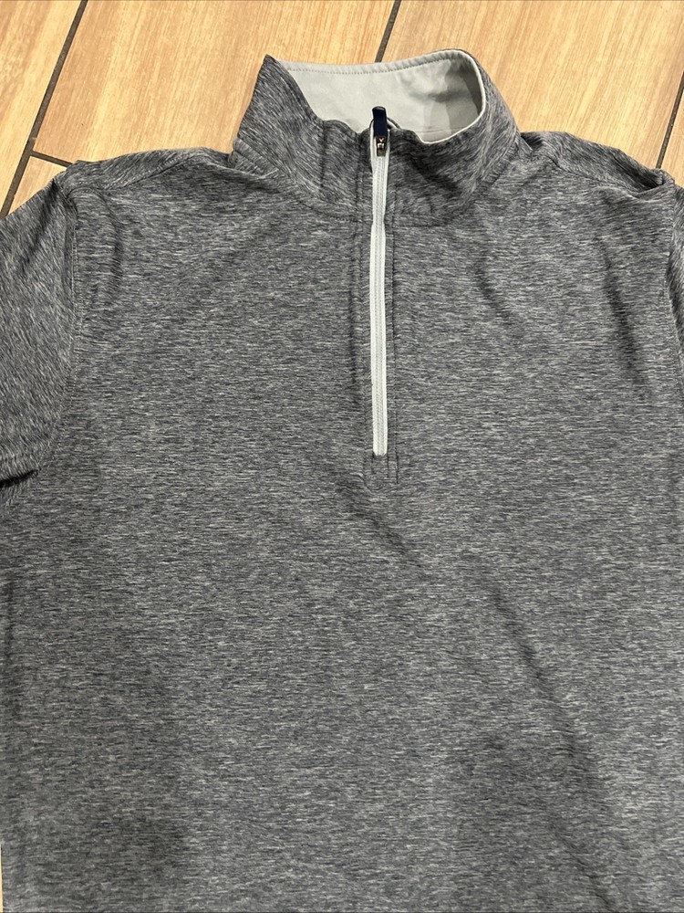 MEN'S STRAIGHT DOWN PATRON PERFORMANCE PULLOVER SIZE: S COLOR: GRAY