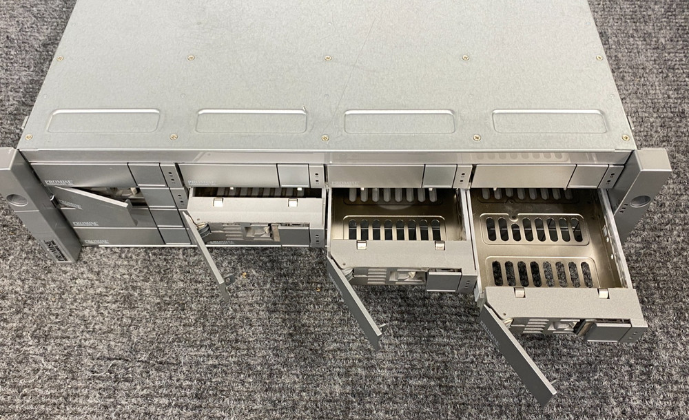 Promise VTrak J630S 3U 16-Bay Storage Array, No Drives/Controller Modules, 2 PSU