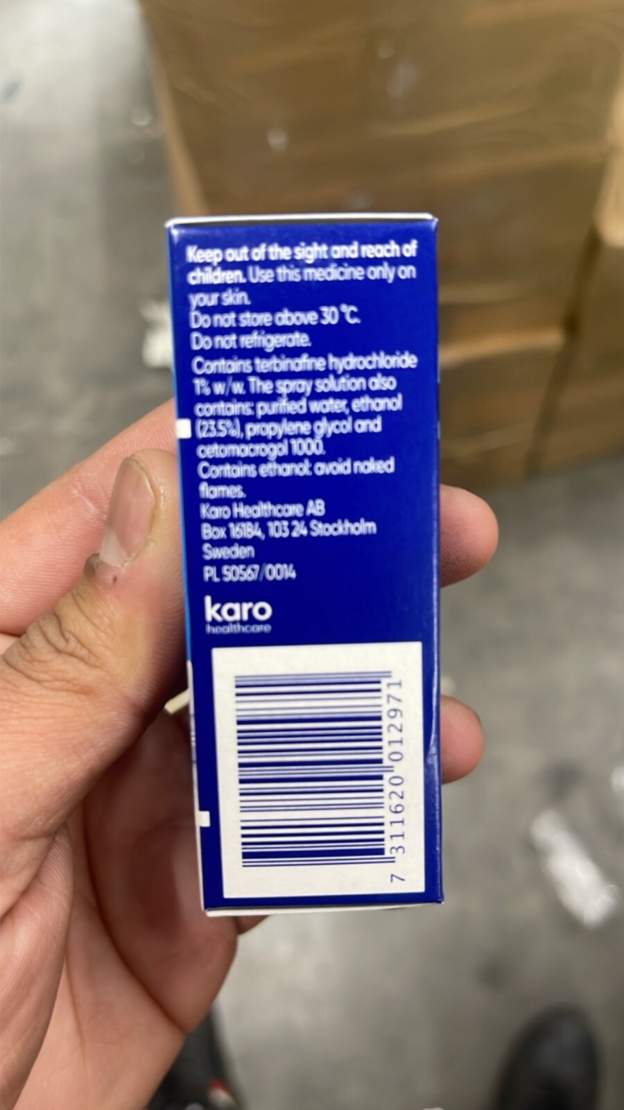 Lamisil 1% Spray 15ml-PACK OF 4-EXP-06/2027