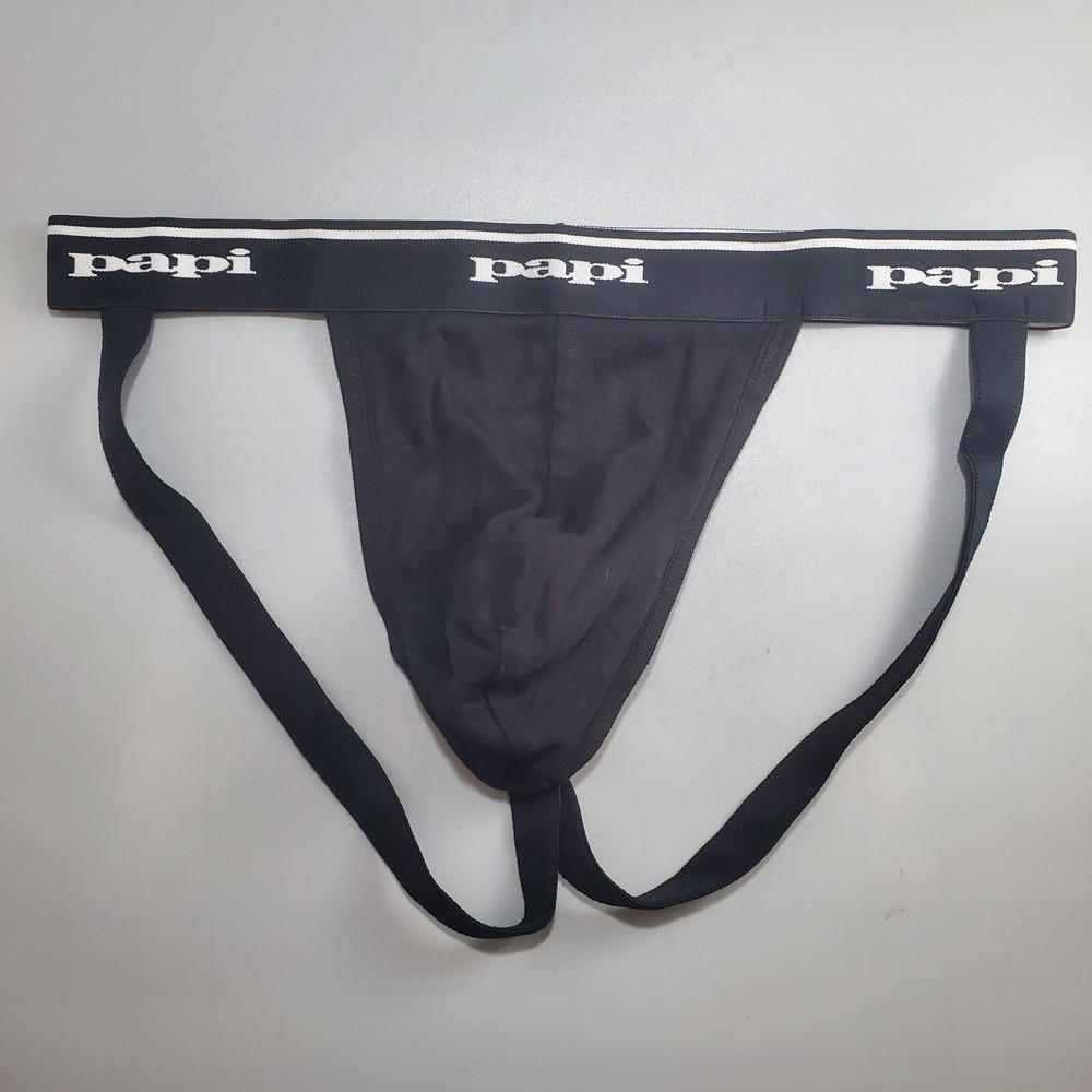 Papi Men's Jockstrap | 100% Cotton | Large