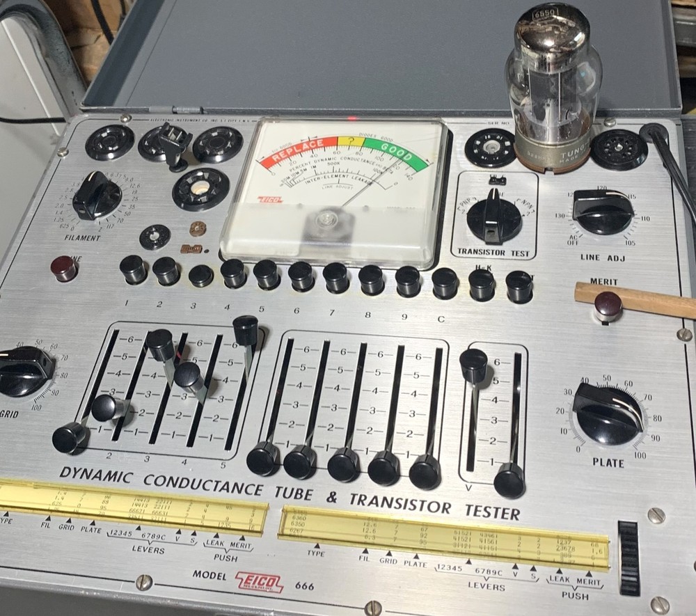 EICO 666 tube tester