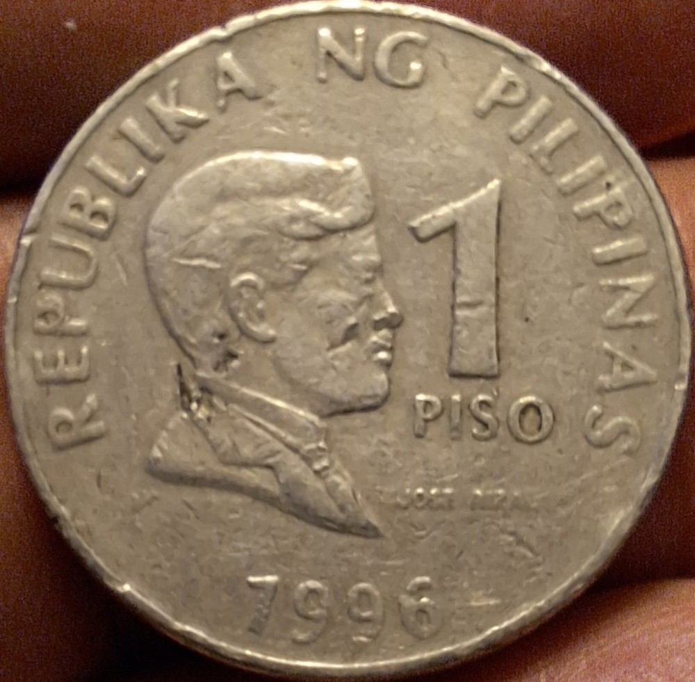 Philippines 1 Piso 1996 F